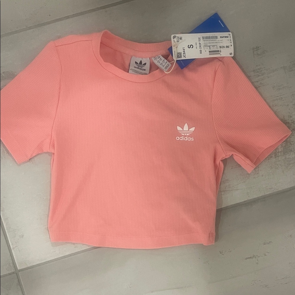 Adidas Kids Coral Tee 9-10y